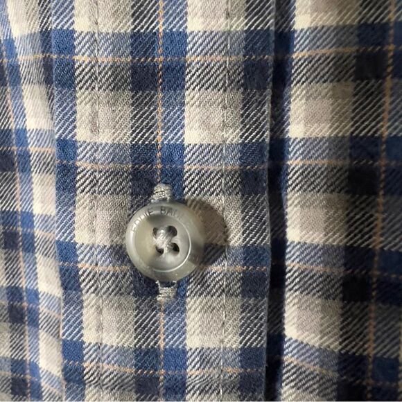 Eddie Bauer Men’s Classic Fit Plaid Flannel Button Down Shirt Size Large - Picture 4 of 6